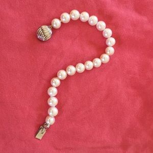 Natural pearl bracelet